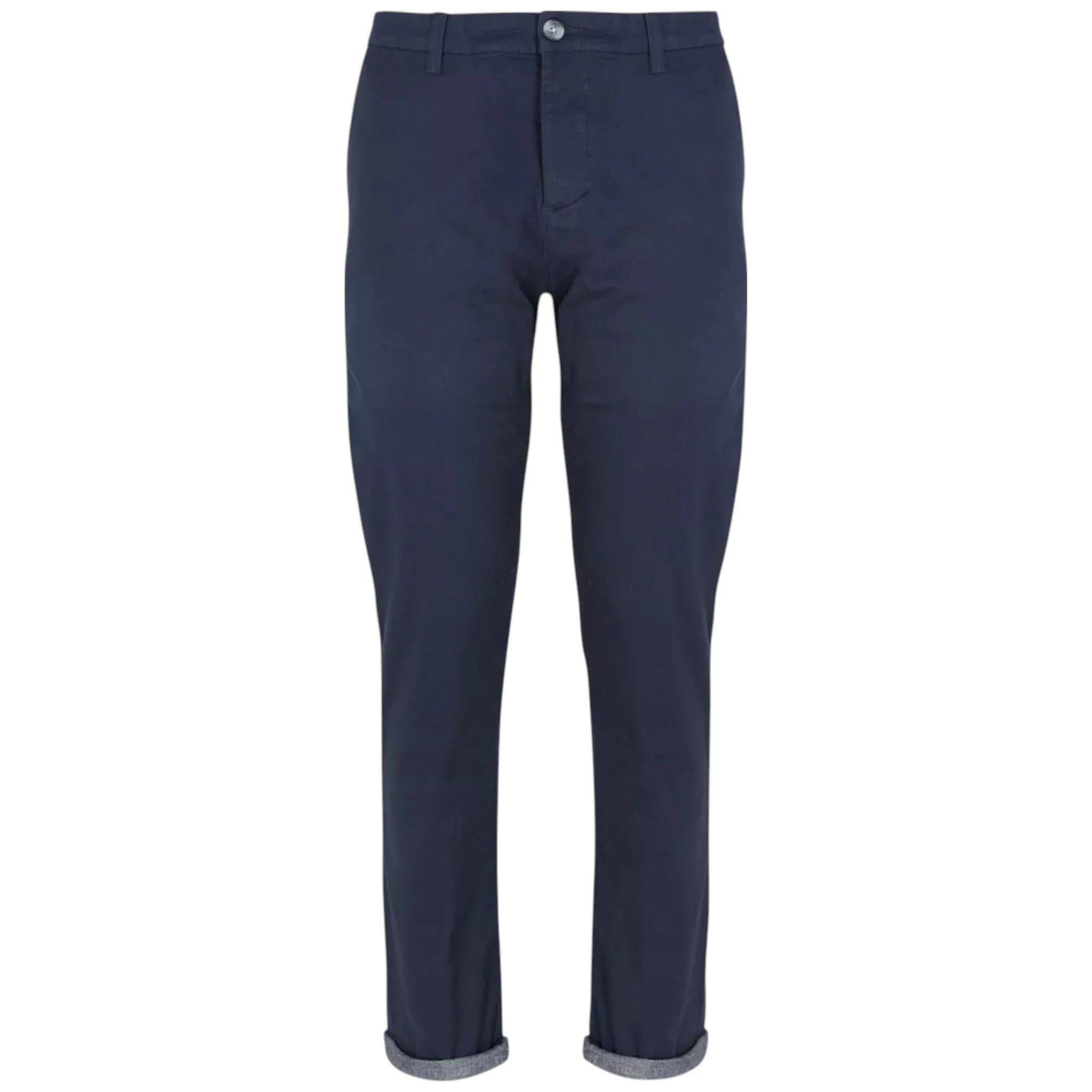Men's Navy Slim Fit Chino's